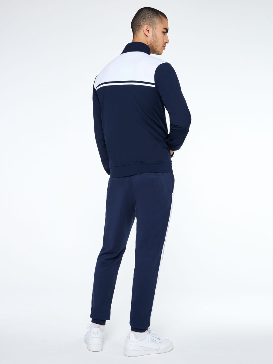 New Young Line Track Jacket Archivio-Maritime Blue/ White – Sergio